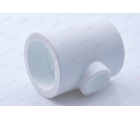 Тройник 50*25*50 белый RTP