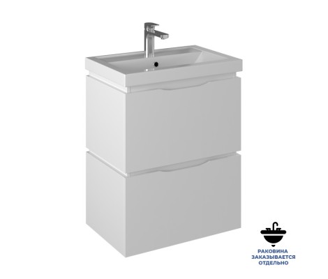 Тумба из ДСП и МДФ Милана т8-60 под умывальник Фостер Briz Тумба из ДСП и МДФ Милана т8-60 под умывальник Фостер Briz
