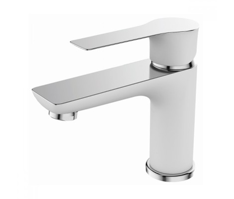 Смеситель для умывальника Eva 001 белый &Oslash;40 Mixxus Premium