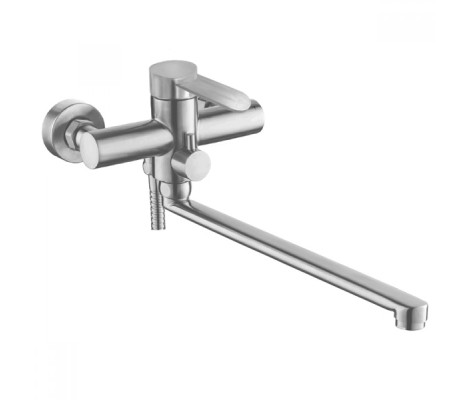 Смеситель для ванны JAX-006 Euro из нержавеющей стали Zerix