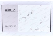 Смеситель моно для холодной BRIMIX металлокерамика из пластика АБС (бежевый) премиум