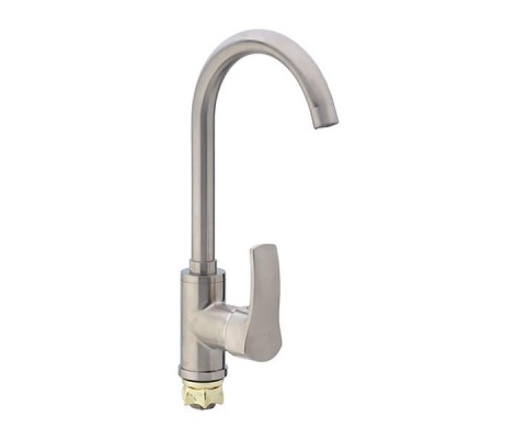 Смеситель для кухни SAR 181 из нержавеющей стали Zerix