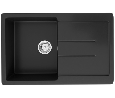 Мойка керамогранитная U - 507 - 344 ультра черный Ulgran