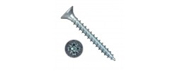 Шуруп универсальный 3,5х16 потай оцинкованный PZ (уп.50шт.) Металвис