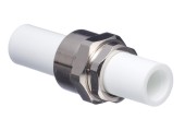 Разборное соединение 40 труба-труба белое RTP