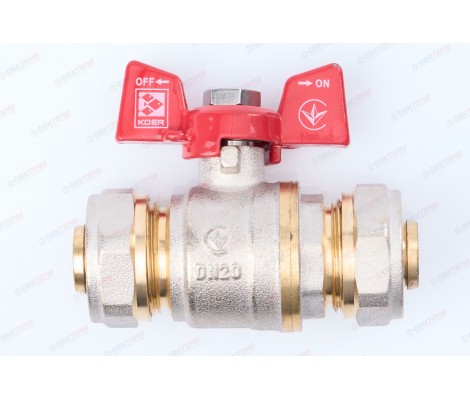 Кран для металлопластика 20*20 LL0096 Koer 