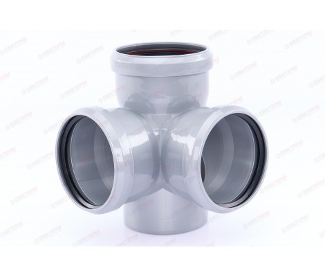 Крестовина двухплоскостная 110/110/110/90° Sinikon