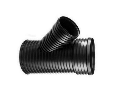 Тройник КОРСИС OD 200* 160* 45* раструб-раструб SN 8 гоф Тройник КОРСИС OD 200* 160* 45* раструб-раструб SN 8 гоф