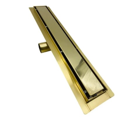 Трап-лоток 50 см золото сухой +гидрозатвор BAD485002GP TIM