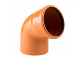 Отвод 110 67° рыжий RTP