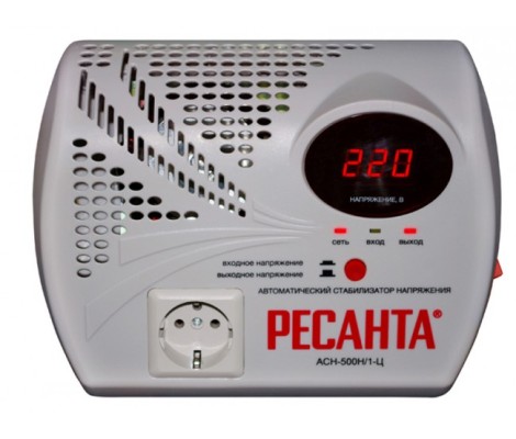Стабилизатор ACH настенный - 500 Н/1-Ц Lux 63/6/9 Ресанта