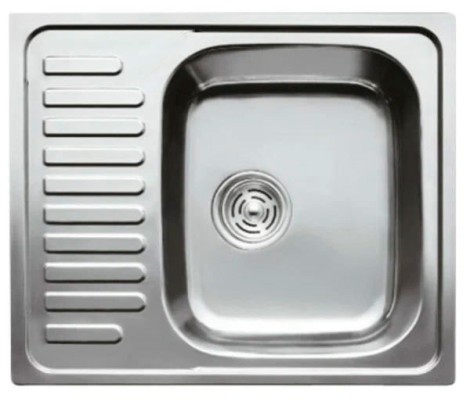 Мойка накладная F65065 0.6 мм глянец Frap