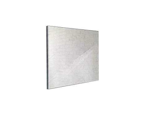 Зеркало 70*80  стальном алюм профиль, универсальное крепление 628 КЗСК