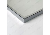 Зеркало 70*80  стальном алюм профиль, универсальное крепление 628 КЗСК