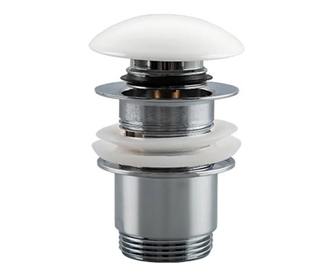 Донный клапан F62-8 с керамической накладкой Frap