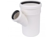 Тройник канализационный 110/50/45° ПП Sinikon Comfort 