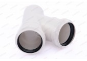 Тройник канализационный 50/50/45° ПП Sinikon Comfort 