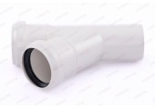 Тройник канализационный 50/50/45° ПП Sinikon Comfort 