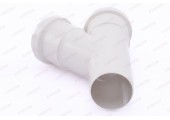 Тройник канализационный 50/50/45° ПП Sinikon Comfort 