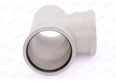 Тройник канализационный 110/110/87° ПП Sinikon Comfort 