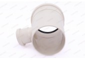 Тройник канализационный 110/50/87° ПП Sinikon Comfort 