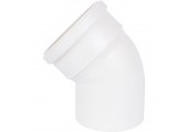 Отвод канализационный 110/45° ПП Sinikon Comfort 