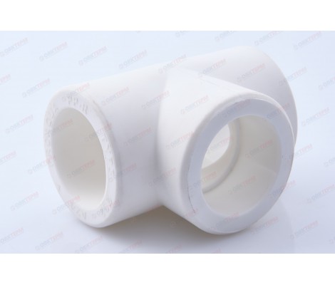 Тройник 32 белый Pro Aqua