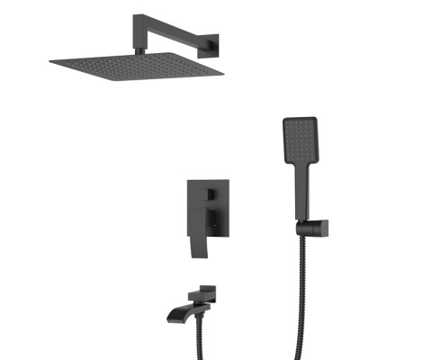 Душевая система KB-66007-05 встраиваемая черный Koer