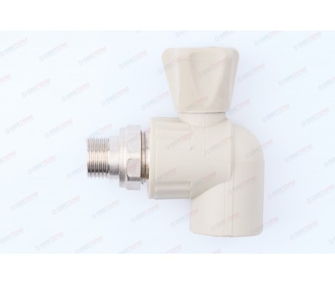 Кран рад с нак. гайкой  25*1/2