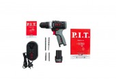 Дрель-шуруповерт аккум. Б/Щ 12V P.I.T. X-DRIVER PBM12К-10В/2 OnePower (2АКБ, ЗУ)