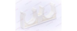 Крепление двойное 32 белое RTP