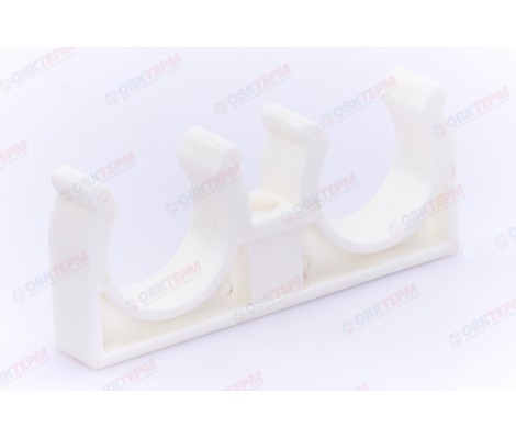 Крепление двойное 32 белое RTP