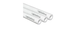 Труба 20x3.4 PN20 140 белая Valfex