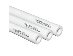 Труба 25x4.2 PN20 100 белая Valfex