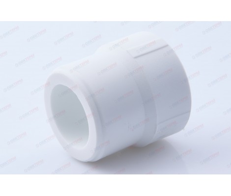 Муфта переходная 40*32 вн белая Valfex