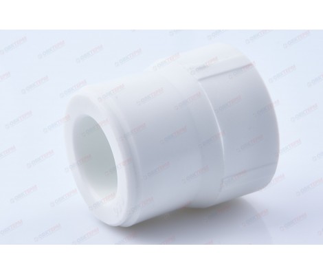 Муфта переходная 50*40 вн белая Valfex