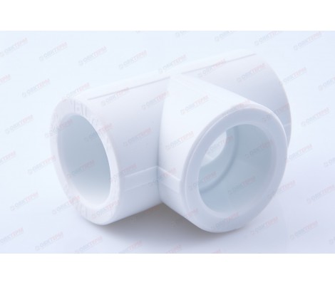 Тройник 32 белый Valfex