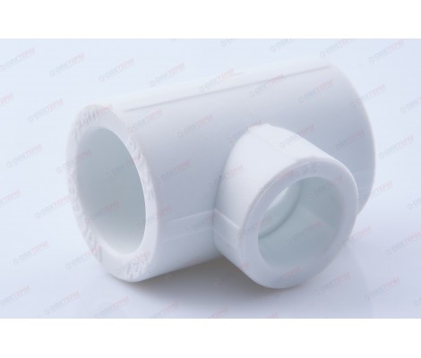 Тройник 32*25*32 белый Valfex Тройник 32*25*32 белый Valfex