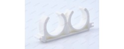 Крепление двойное 32 белое Valfex