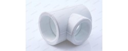 Тройник 50*40*50 белый Valfex