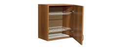Шкаф 50, бук, для посуды с посудосушкой