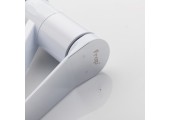 Смеситель для кухни F4545 белый Frap