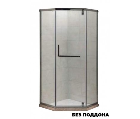 Душевое ограждение 1018 80 стекло 6мм, без поддона Дана