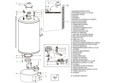 Бойлер ABS Supersga 200 R газовый Ariston