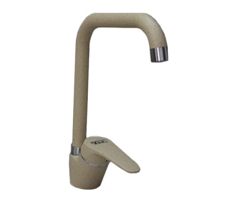 Смеситель для кухни 333-65 песок АлмазМрамор