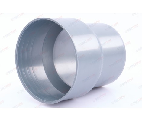 Редукция канализационная 123/110 с чугуна на пластик, без манжеты Flextron