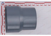Редукция канализационная 123/110 с чугуна на пластик, без манжеты Flextron