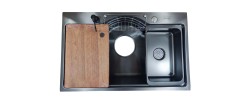 Мойка Black 780*480*220мм SET-5 Franco