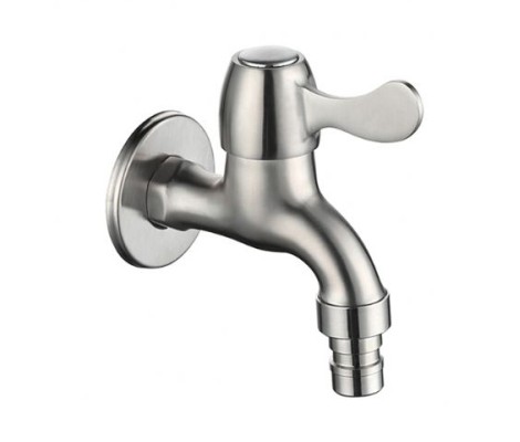 Кран для полива LR70102 нержавеющая сталь Zerix Кран для полива LR70102 нержавеющая сталь Zerix