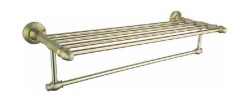 Полотенцедержатель c полкой 60см LR1324С бронза Zerix